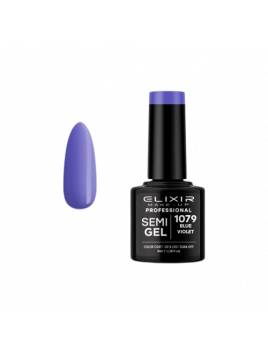 Vernis semi-permanent 1079 Blue Violet 8ml ELIXIR