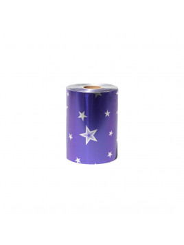 Rouleau papier aluminium mèches Playful Purple Stars FRAMAR