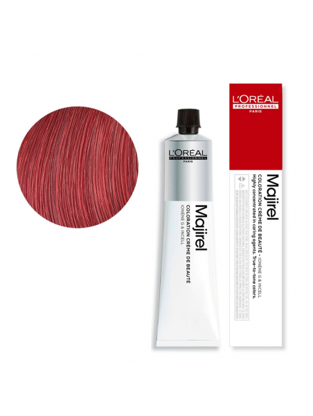 Coloration avec ammoniaque Majirouge Carmilane n°5.60 Châtain clair rouge intense de L'Oréal Professionnel